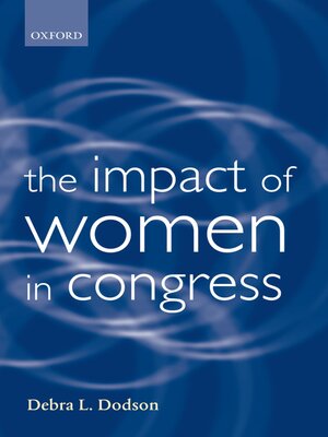 cover image of The Impact of Women in Congress